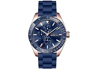 Invicta Men's Aviator Quartz 3 Hand Blue Dial Watch
