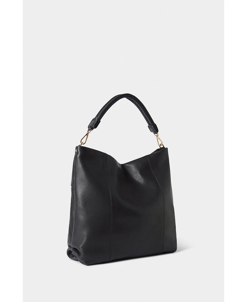 Osprey London The Carina Large Leather Hobo Bag