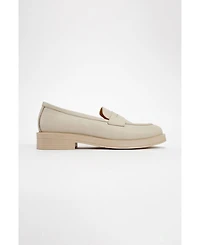 Bree Platform Penny Leather Loafer (Women)
