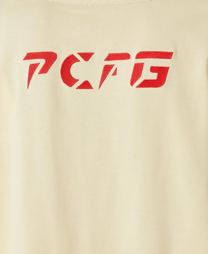 Pcfg Women's Cotton Destroyed Logo T-Shirt