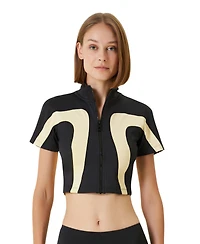 Pcfg Women's Boomerang Zip Up Top