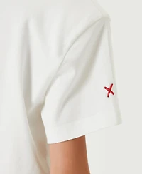 Pcfg Women's Padded Shoulder Cotton T-Shirt