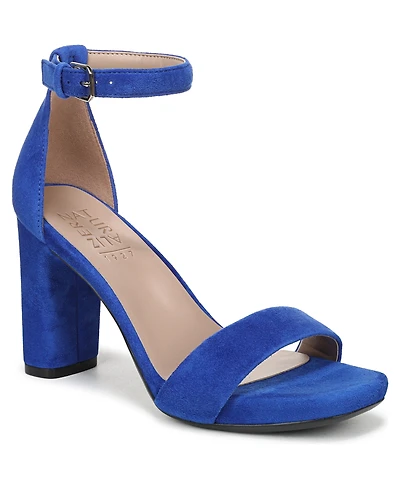 Naturalizer Joy Square Toe Ankle Strap Dress Sandals