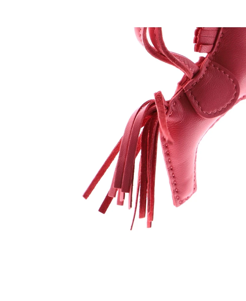 Pre-Owned Hermes Pm Mono-Tone GriGri Rodeo Bag Charm Leather