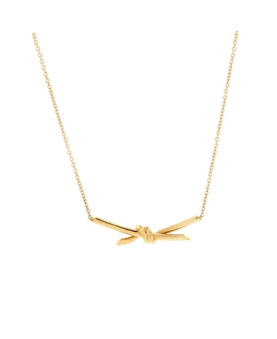 Pre-Owned Tiffany & Co Knot Pendant Necklace