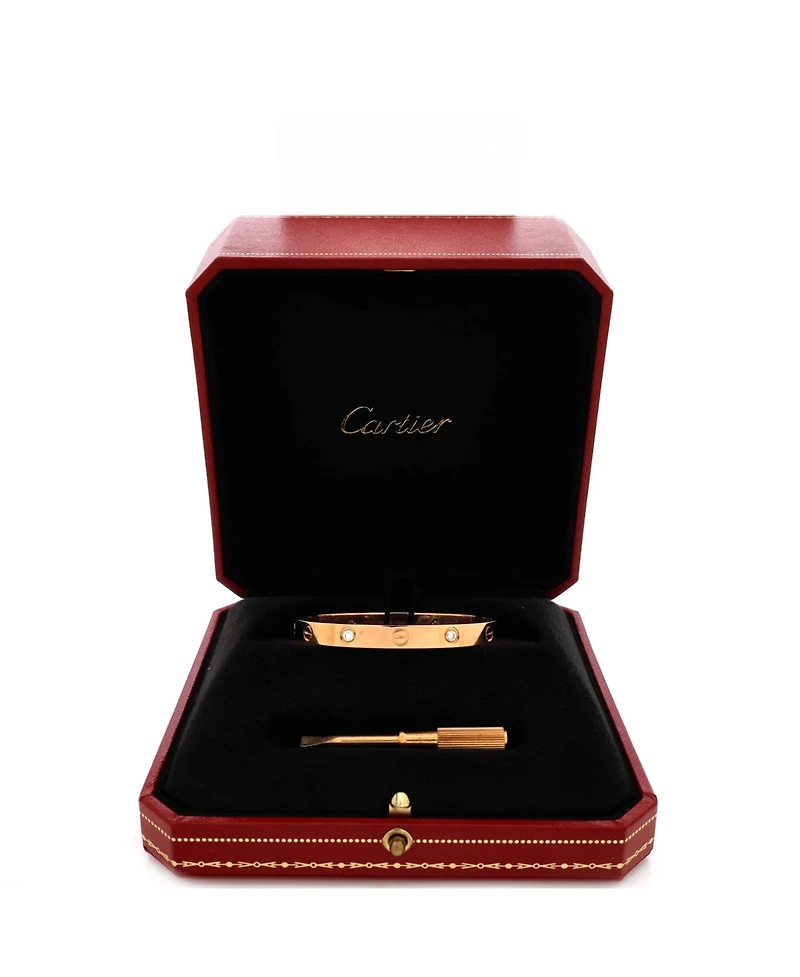 Pre-Owned Cartier Love 4 Diamond Bracelet
