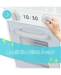 Sugift Kids Kitchen Cookware Pretend Cooking Food Play Set