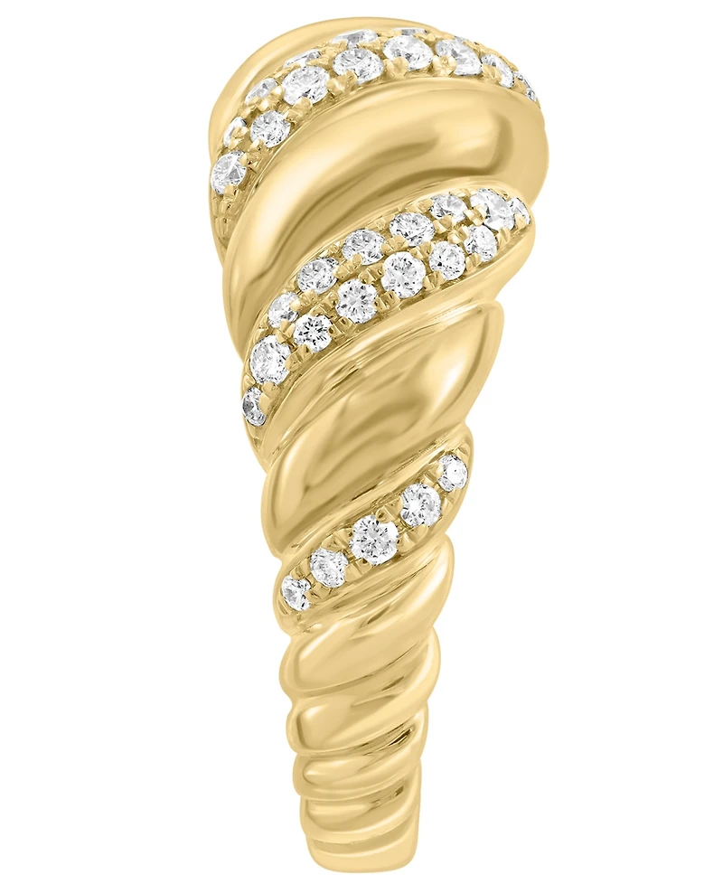 Effy Collection Diamond Ring (1/2 ct. t.w.) in 14k Yellow Gold