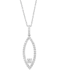 Effy Collection Diamond Pendant Necklace (1/2 ct. t.w.) in 14k White Gold