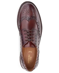 Anthony Veer Men's Prescott Wingtip Derby Round Toe Shoes