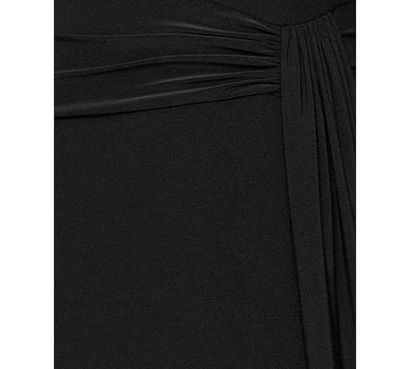 Xscape Petite Sleeveless Halter Neck Dress