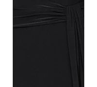 Xscape Petite Sleeveless Halter Neck Dress