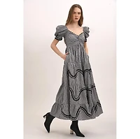 Celina Moon Women's Ebony Maxi Dress