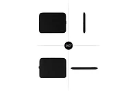 15.3" Laptop Sleeve Neoprene Victoria Hyde Adam