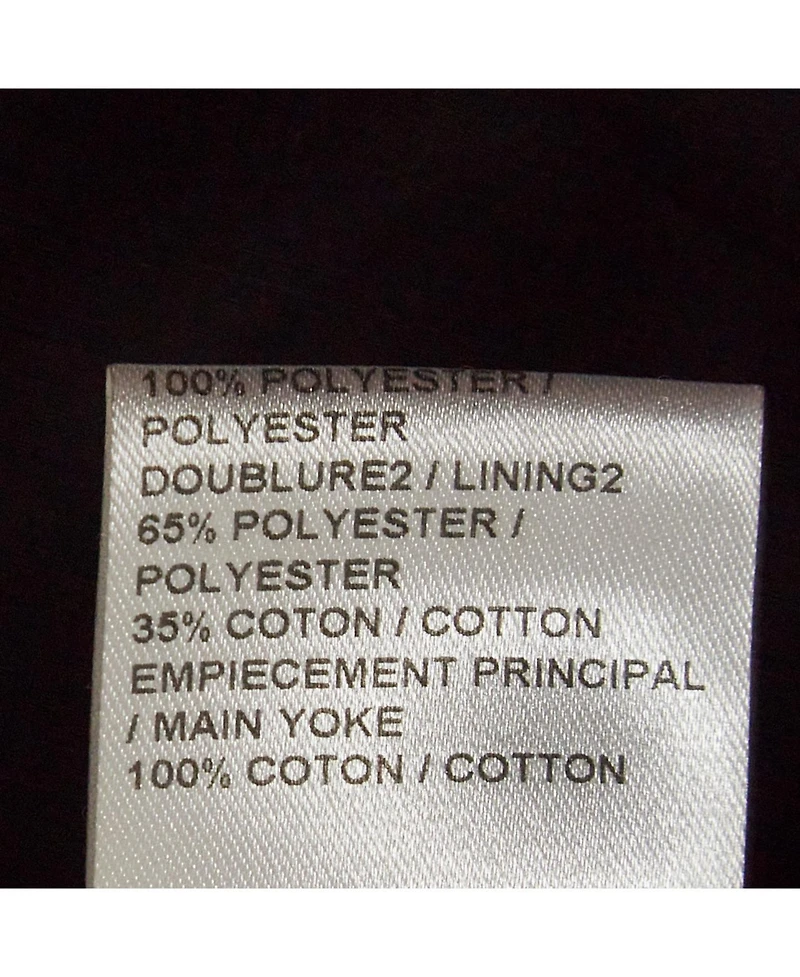 Pre-Owned Chloe Women's Havana Brown Leather Straight Leg Trousers