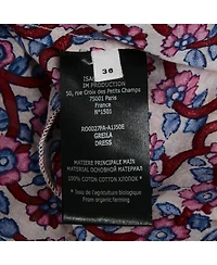 Pre-Owned Isabel Marant Women's Multicolor Floral Print Cotton Asymmetric Greila Dress