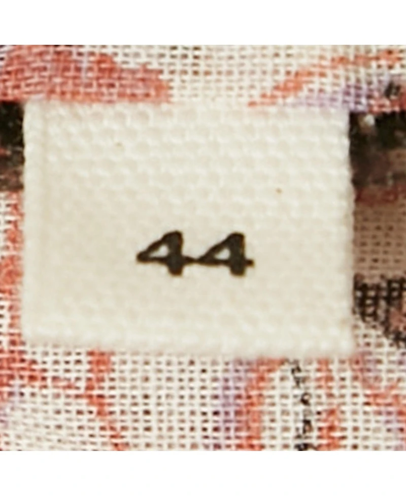 Pre-Owned Isabel Marant Women's Etoile Pink Printed Cotton Pleated Midi Dress