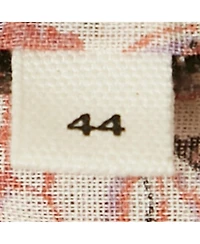 Pre-Owned Isabel Marant Women's Etoile Pink Printed Cotton Pleated Midi Dress