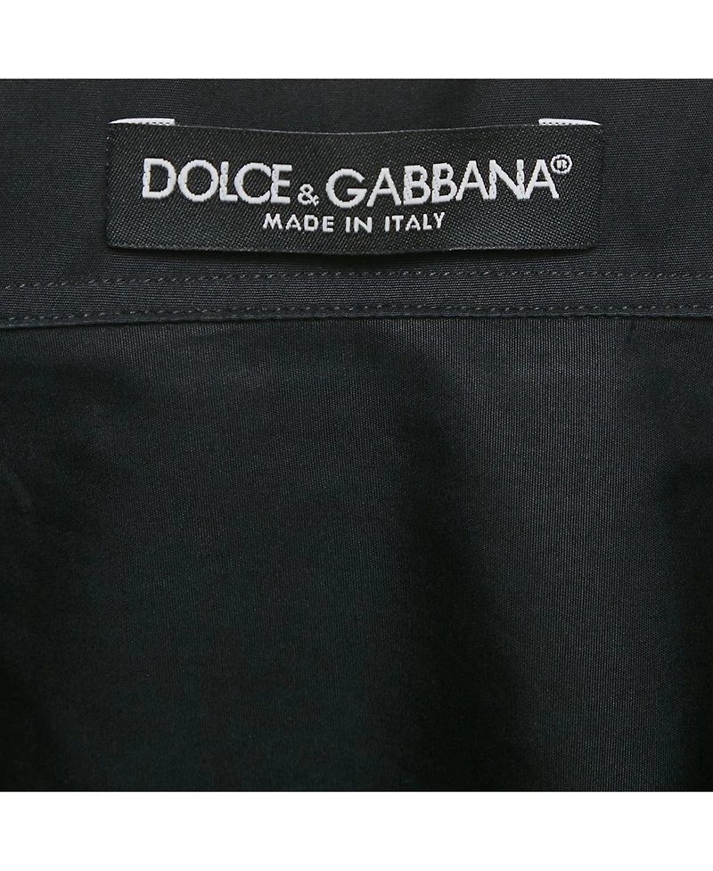 Pre-Owned Dolce & Gabbana Women's Black Cotton Oversize Tunic
