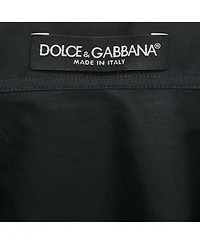 Pre-Owned Dolce & Gabbana Women's Black Cotton Oversize Tunic