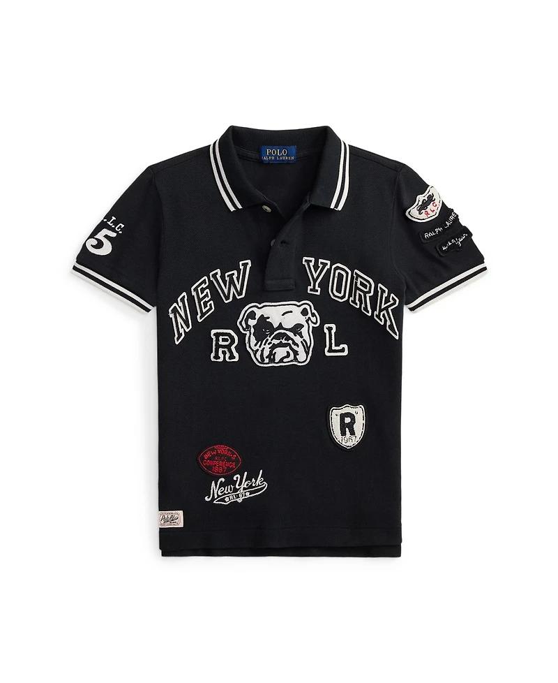 Polo Ralph Lauren Boys 2-7 Cotton Mesh Graphic Shirt