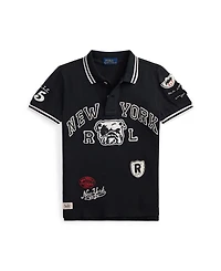 Polo Ralph Lauren Boys 2-7 Cotton Mesh Graphic Shirt