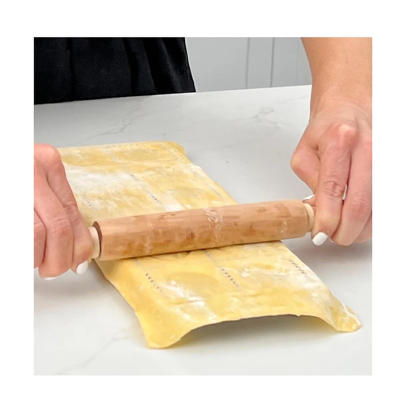 Verve Culture Ravioli Mold with rolling pin