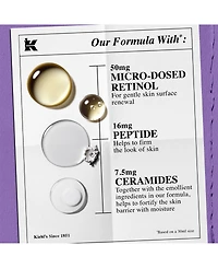 Kiehl's Since 1851 Micro-Dose Anti-Aging Retinol Serum with Ceramides and Peptide, 1.7-oz.