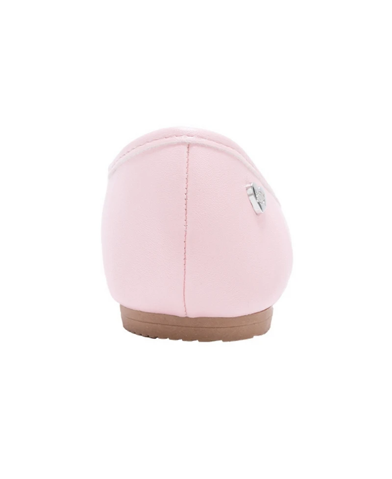 Bebe Girls' 1-13 Puffy Heart Slip-On Ballet Flats