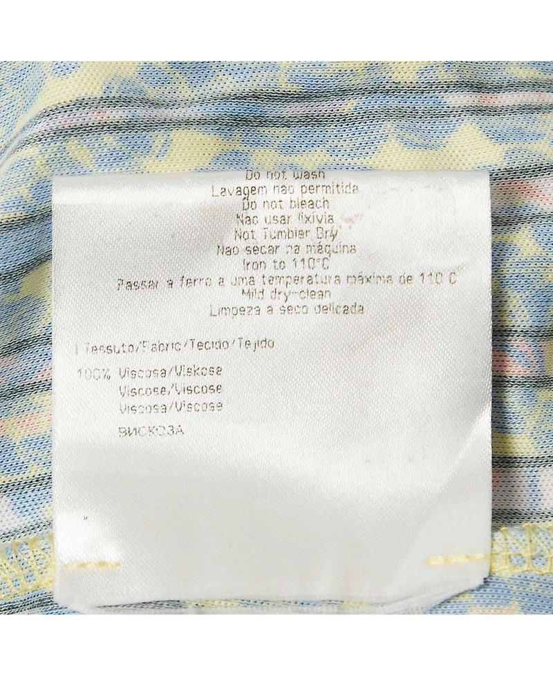 Pre-Owned Versace Women's Versace Printed Jersey Top