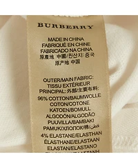Pre-Owned Burberry Women's Brit Cotton Pique Polo T-Shirt