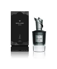 Mind Games Sissa Perfume: sesame oil, roasted tonka bean, musk, vanilla, amber & woody notes. Unisex luxury extrait, 100mL/3.4oz.