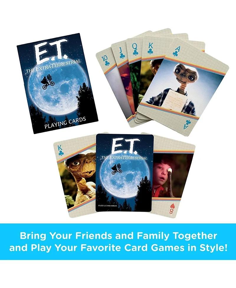 Nmr Distribution E.t. The Extra Terrestrial Playing Cards