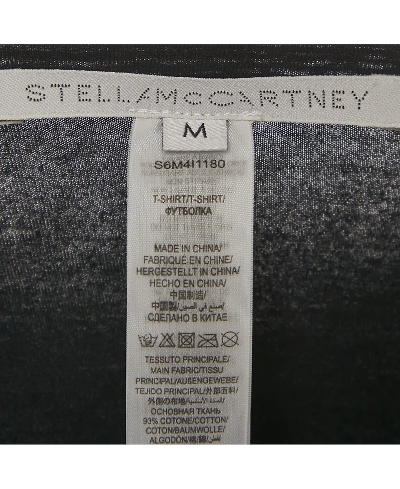 Pre-Owned Stella Mccartney Women's Logo Band Jersey T-Shirt