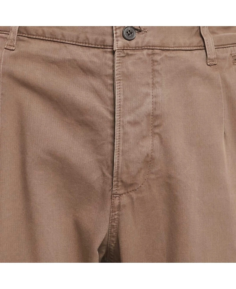 Pre-Owned Dolce & Gabbana Men's Brown Herringbone Cotton Pants