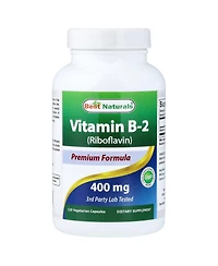 Best Naturals Vitamin B-2 (Riboflavin) 400 mg