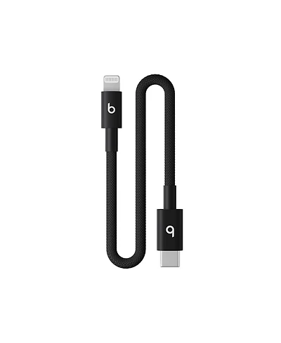 Beats Usb-c to Lightning Woven Short Cable (20 cm) - Bolt Black