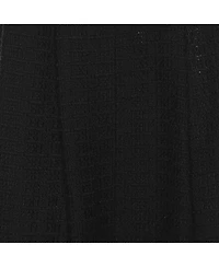 Pre-Owned Dolce & Gabbana Women's Black Tweed Maxi Skirt