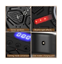 Artudatech Smart Kids Boxing Machine with Free Gloves, Music and Light Effects for Home Fitness Fun