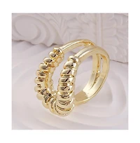 Sohi Women's The Mollusks Statement Ring