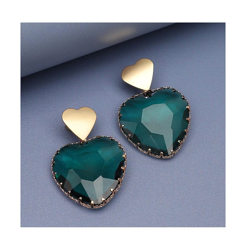 Sohi Women's Oceanic Drop Earrings