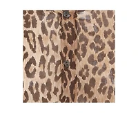 Pre-Owned Dolce & Gabbana Women's Leopard Print Cotton Shirt