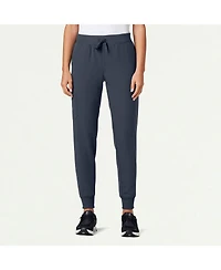 Jaanuu Petite Silex 6-Pocket Slim Mid-Rise Scrub Jogger