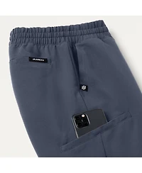 Jaanuu Petite Jace 7-Pocket Skinny Scrub Jogger