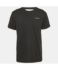 Pre-Owned Off-White Men's Pre-Owned Jersey Crew Neck T-Shirt