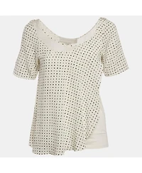 Pre-Owned Stella Mccartney Women's Silk & Knit Layered Top