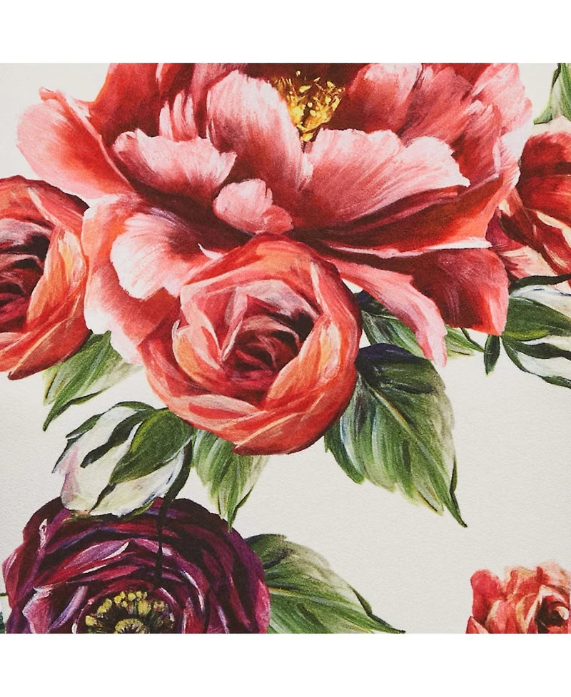 Pre-Owned Dolce & Gabbana Women's Floral Print Crepe Ruffled Top