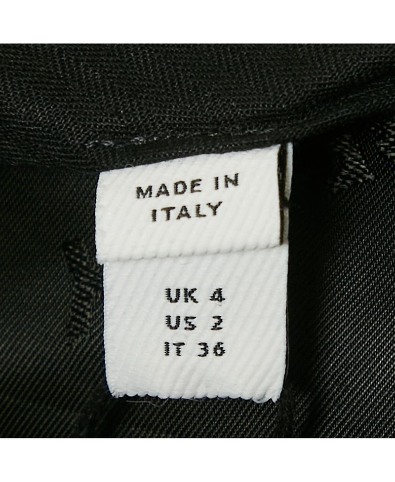 Pre-Owned Burberry Women's Jersey Zip Detail Cut-Out Pants