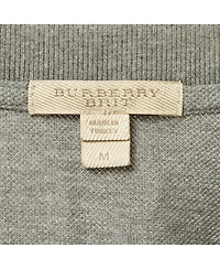 Pre-Owned Burberry Men's Pique Cotton Polo T-Shirt