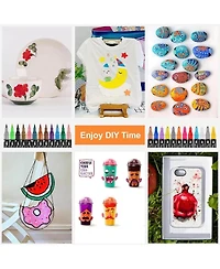 Htutwoo Glitter Markers, Sticks Dual-Tip Shimmer Pens